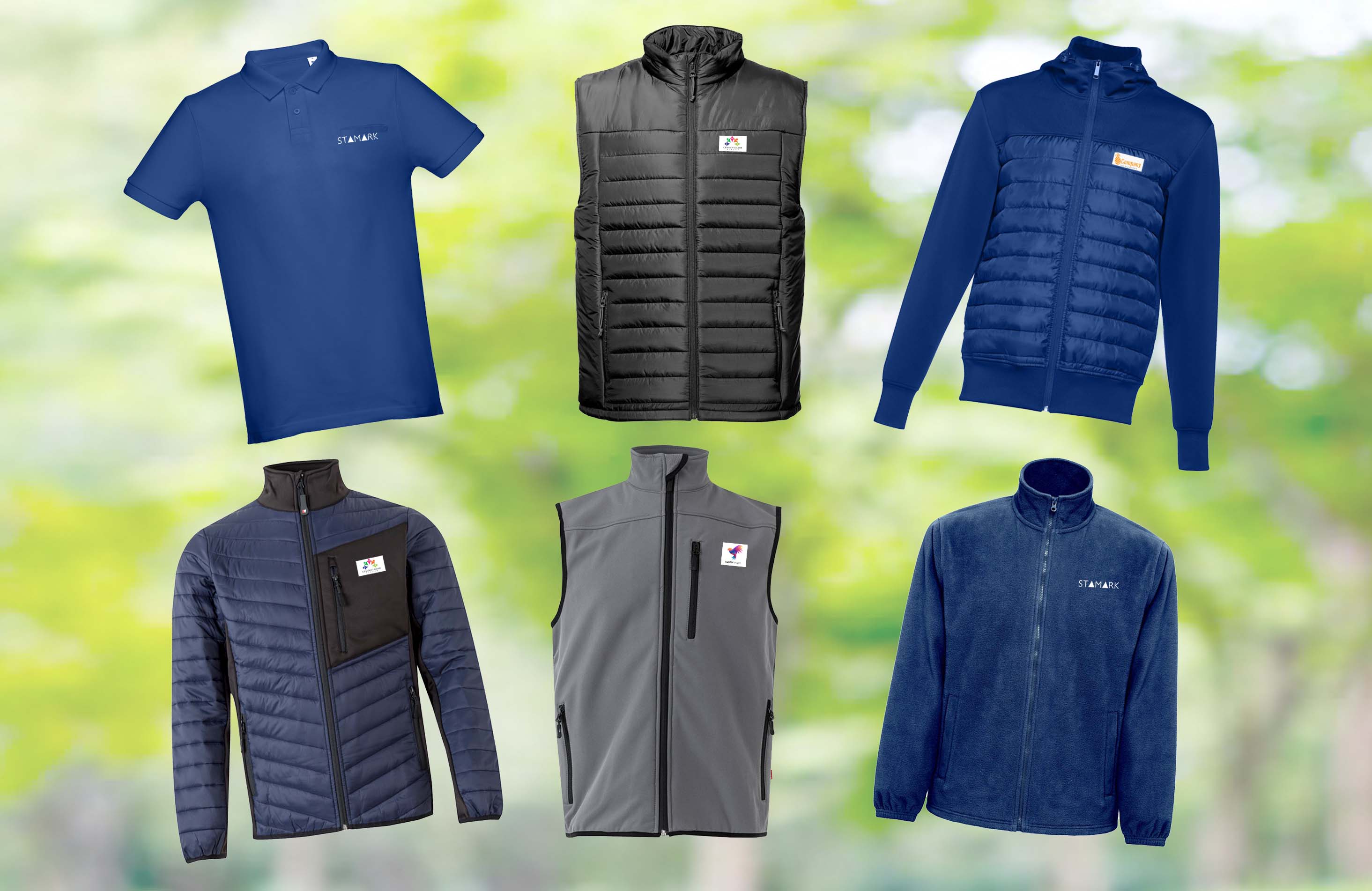 Personalised Clothing with logo